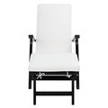 Safavieh Palmdale Lounge Chair, Black & Beige PAT7015G
